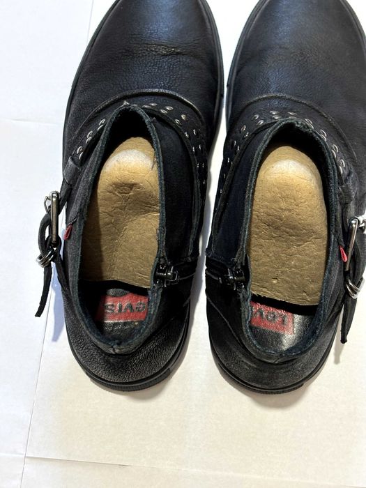 Skórzane buty Levi's, rozmiar 39.