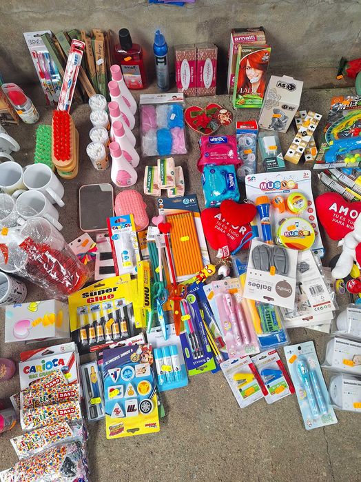 Produtos variados novos