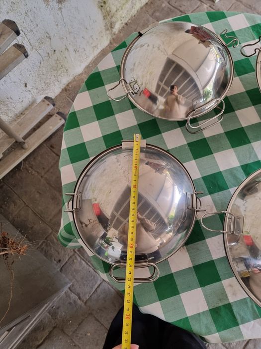 Peças de servir em aço inox