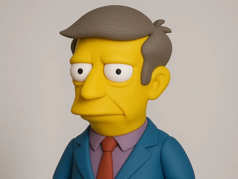 Principal Seymour Skinner - The Simpsons Figura Adorável