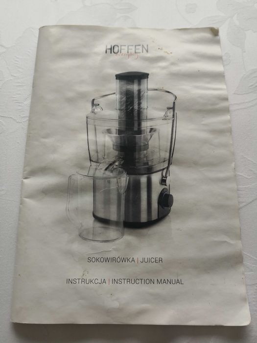 Sokowirówka wyciskarka do soków z warzyw i owoców Hoffen juicer
