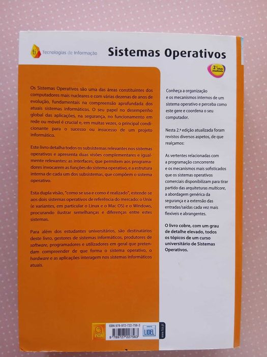 Livro "Sistemas operativos"