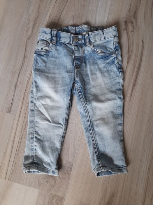 Spodnie jeans h&m 74