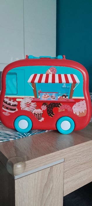 Zabawka Mini Kuchnia Walizka Auto