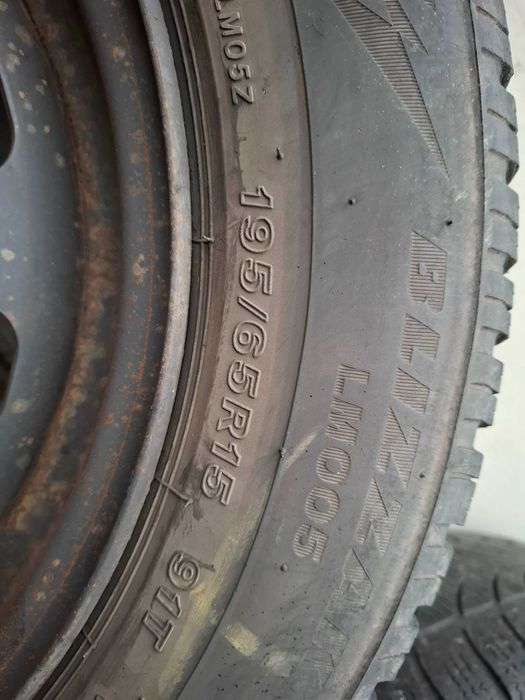 Felgi stalowe z oponani 100zł za komplet od Forda C Maxa