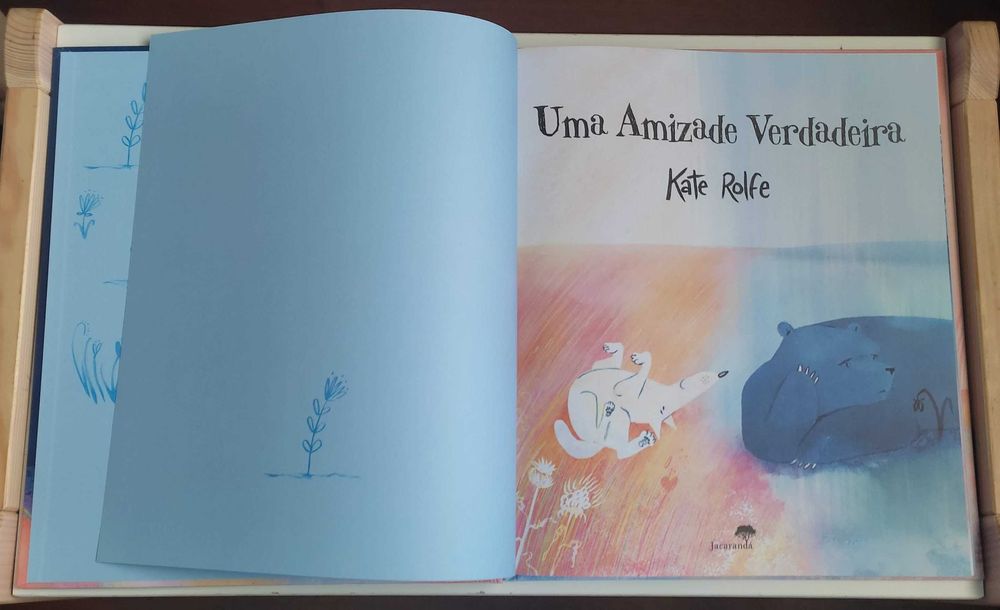Livro infantil "Uma amizade verdadeira"