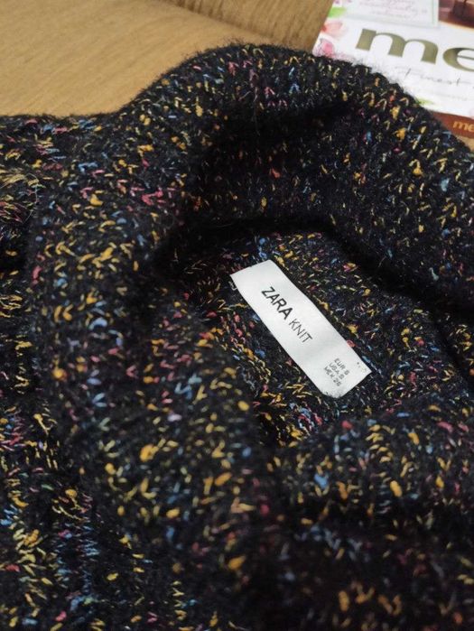 ZARA Жіночий светр в'язаний кроп, розмір S