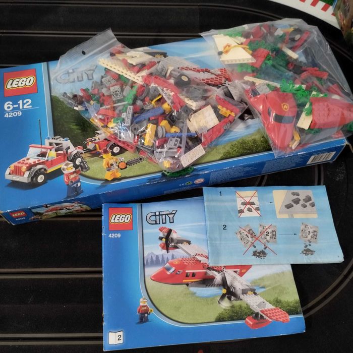 Conjuntos Lego City usados completos