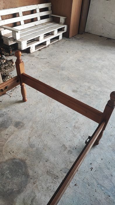 Cama vintage madeira