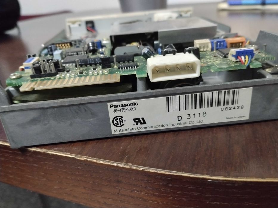 Drive de Disquetes 5.25" Panasonic JU-475-3AK0 (Alta Densidade - Retrocomputing)