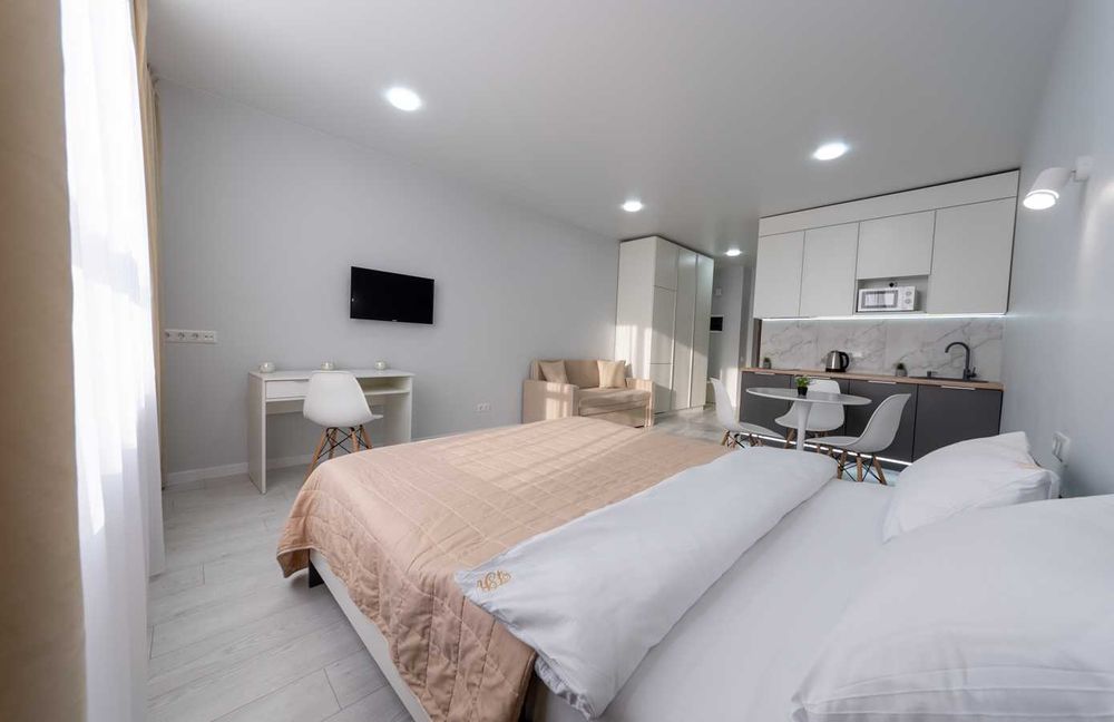 Затишна студія біля метро «Бориспільська», ЖК Олімпік Парк - подобово.