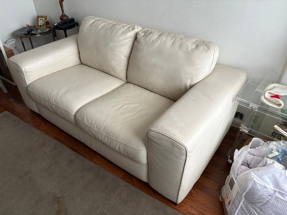 Sofá de pele Divani & Divani