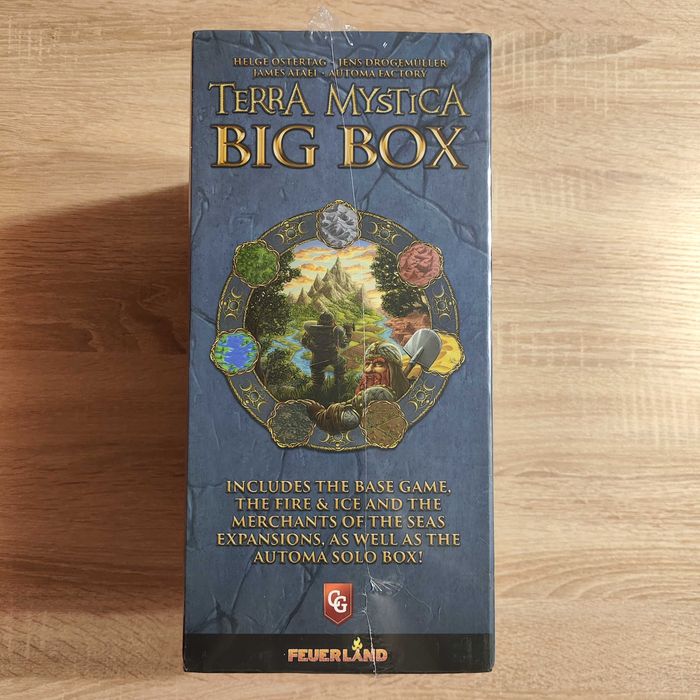 Настільна гра Terra Mystica: Big Box нова у плівці + переклад правил