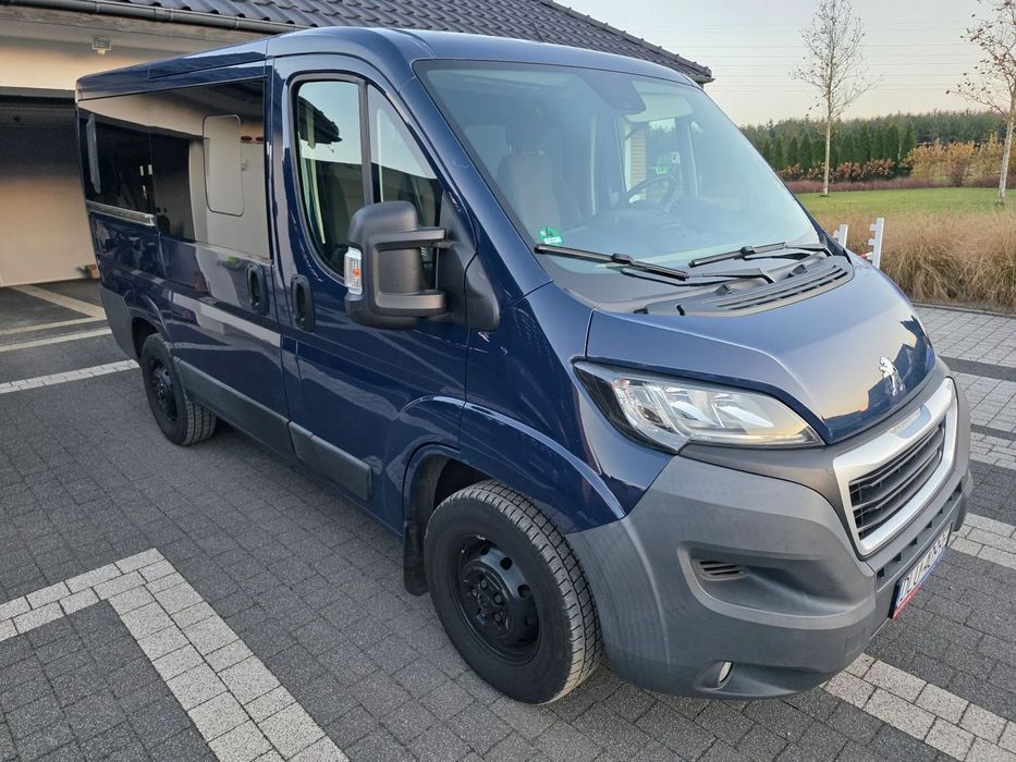 Peugeot Boxer 9 osób 9 osobowy Panorama Przewóz Osób Ducato Movano Trafic T5 T6