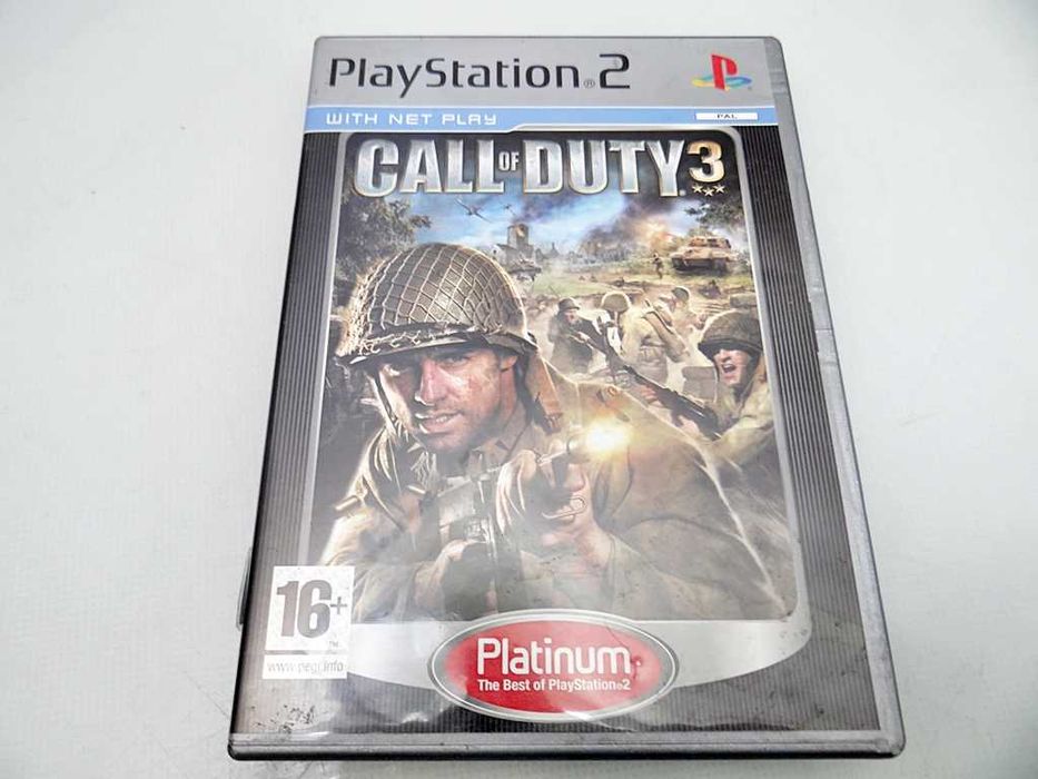 CALL OF DUTY 3 PlayStation 2 (PS2) pudełkowa / Platinum / Eko Komis