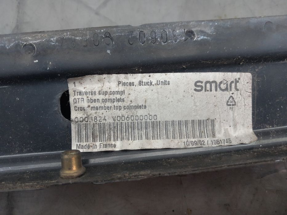 Reforço pára-choques frente SMART City-Coupé (450)