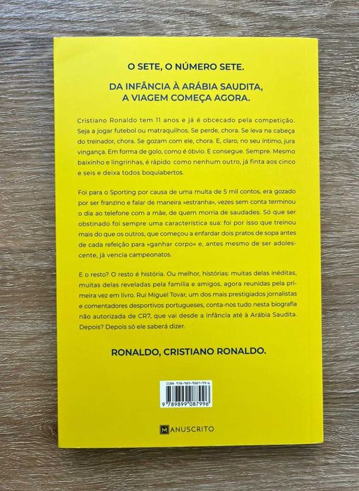 Livro Cristiano Ronaldo - As histórias que faltavam