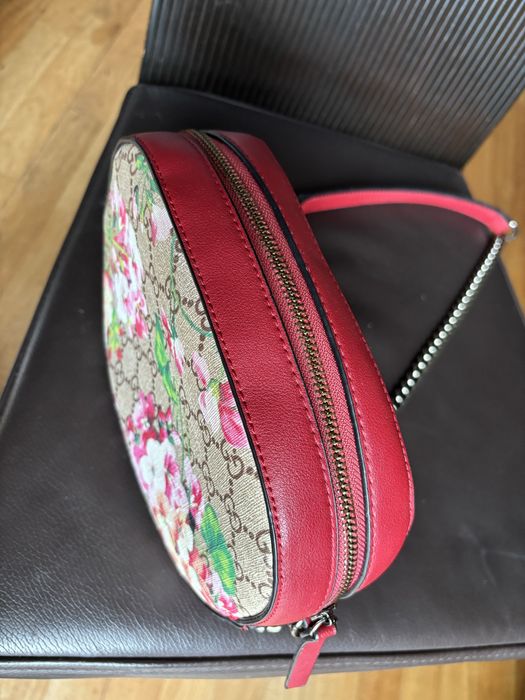 Torebka Gucci na ramię/ kwiatowy wzór
