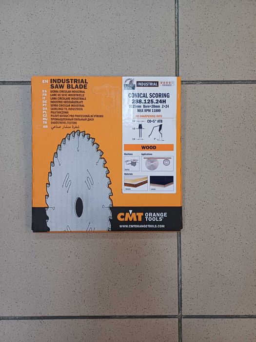 Komplet piła FI 300 do płyty + podcinacz