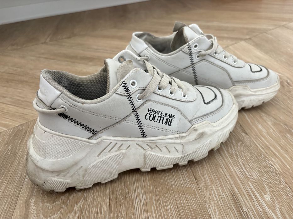 Buty sneakers versace couture