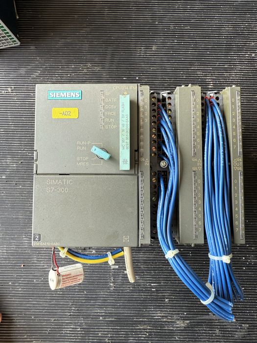 Sterownik PLC Siemens SIMATIC S7-300 CPU314 IFM + moduły