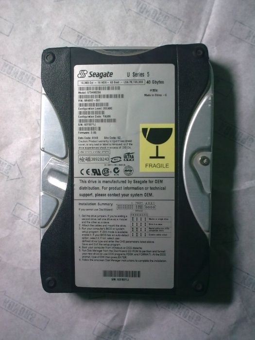 Жесткий диск Seagate U Series 5