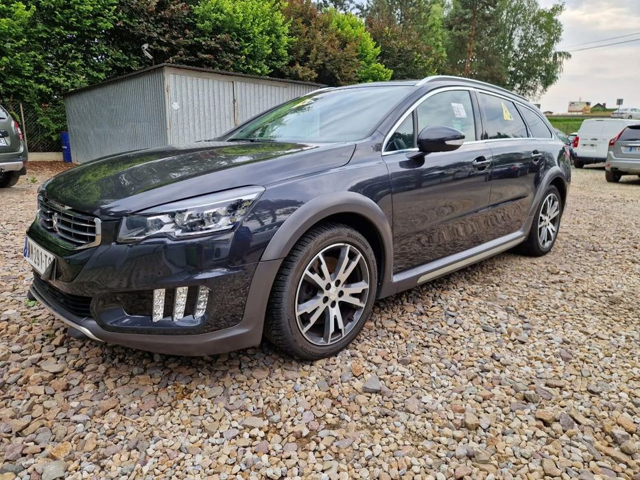 Peugeot 508 RXH 2.0HDI 200KM LIFT HYBRID4 4X4 4WD Automat Skóra Masaże Radar ESP
