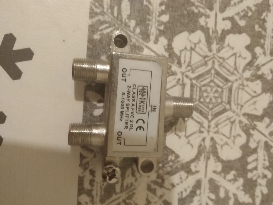 Splitter 2 ways divisor de rede 2 saídas