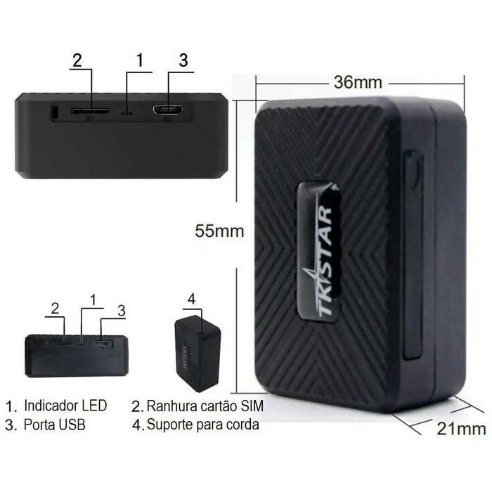 Localizadores GPS TKSTAR TK905 TK915 TK913 Rastreadores para carros e motos