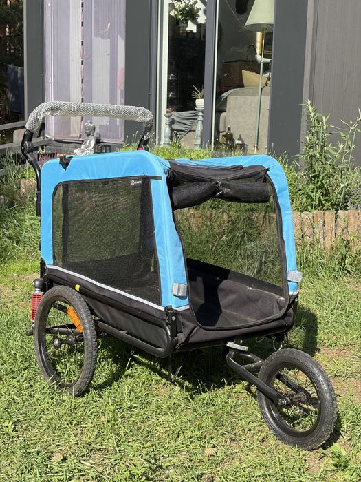 Przyczepka Rowerowa dla psa KLARFIT Husky Vario 2w1