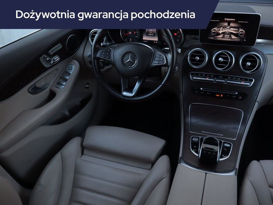Mercedes-Benz GLC GLC 250 4MATIC, Salon Polska, Serwis ASO, Automat, Skóra, Navi,