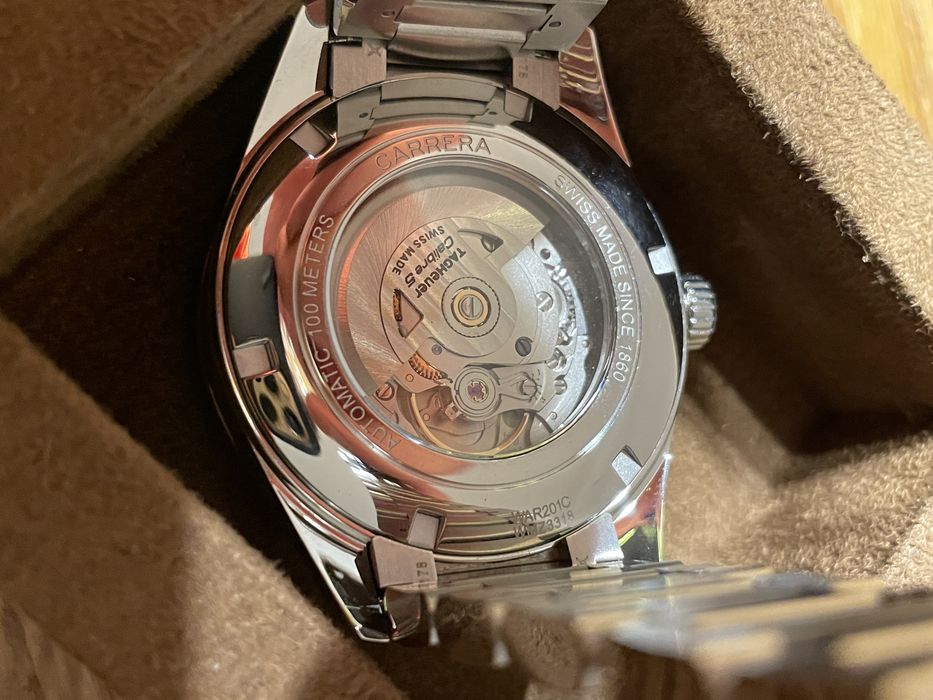Tag Heuer Carrera automatic day-date calibre 5 zegarek jak nowy