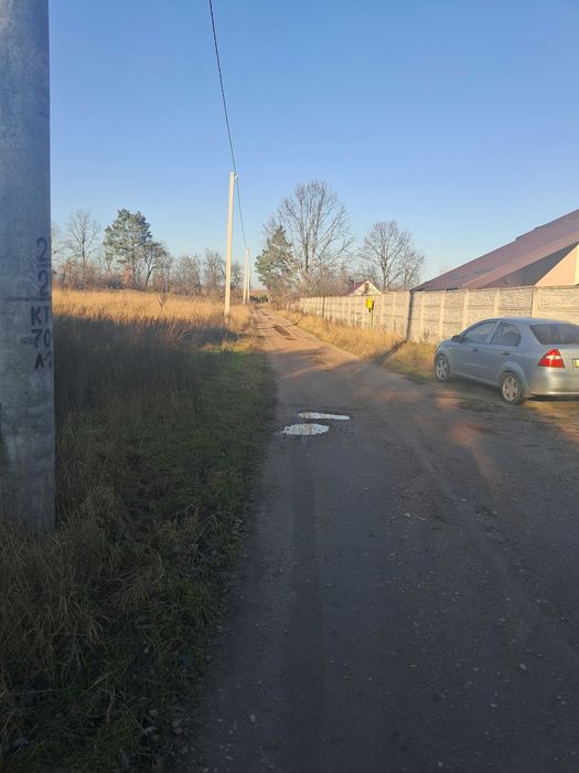 Земельна ділянка 17.5 соток під будівництво,с.Дениші