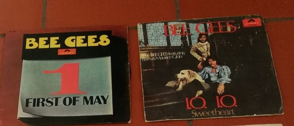Discos vinil pequenos