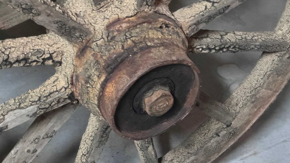 Carro de bois vintage