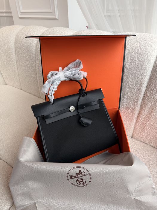 Сумка Hermes Herbag чорна