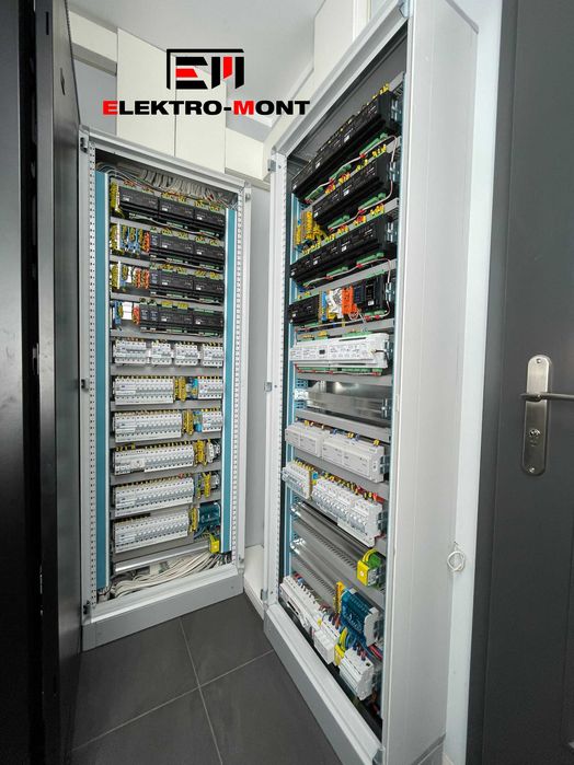 Instalacje Elektryczne, Inteligentny Dom - KNX, Ampio, Elektryk, Alarmy, Monitoring - Montaż instalacji elektrycznych