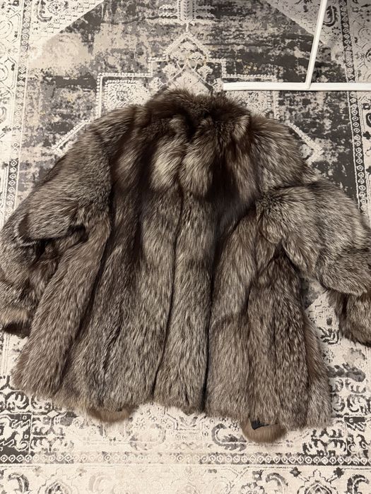 Puszyste futro z lisa