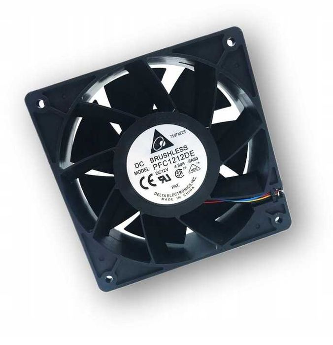 Кулер вентилятор Delta Electronics PFC1212DE 12V, 4.80A, 4pin, 6000RPM