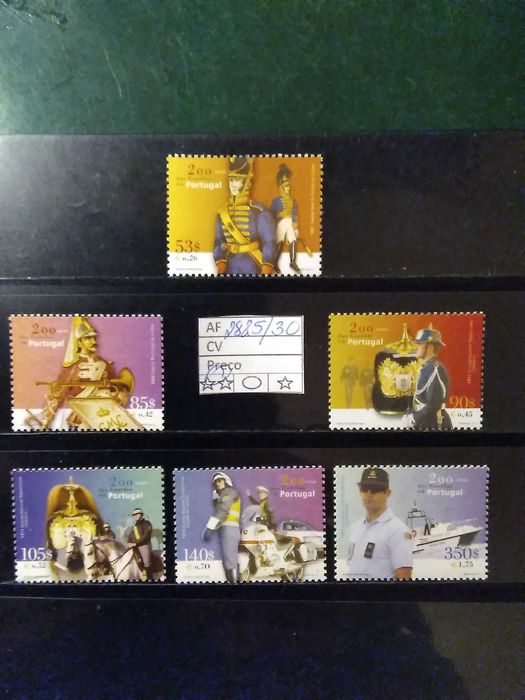 2001              200 Years of the Guards in Portugal MNH **