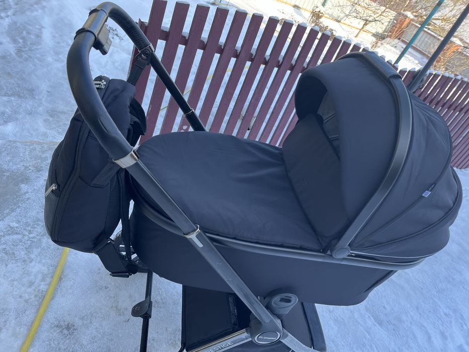 Дитяча універсальна коляска 2 в 1 PRESTIGE ME 1124- 2 Black