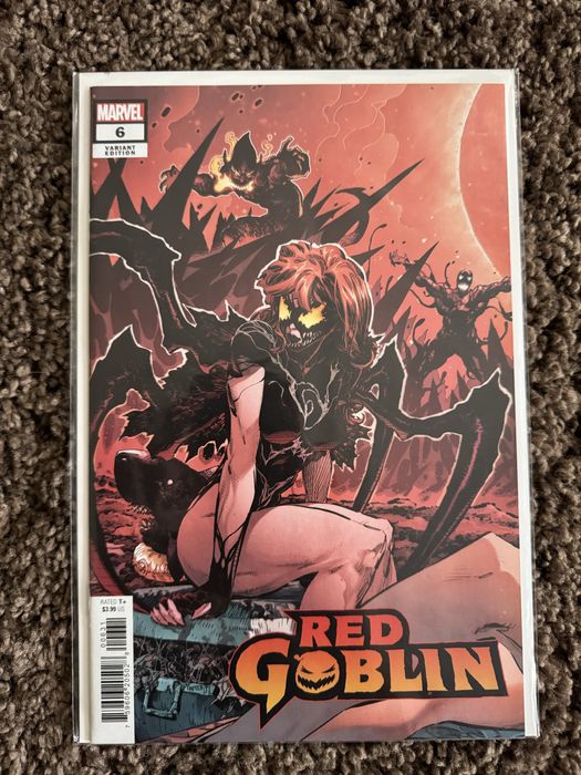 Комікс-панорама з 3 сінглів Web of Carnage, Venom та Red Goblin