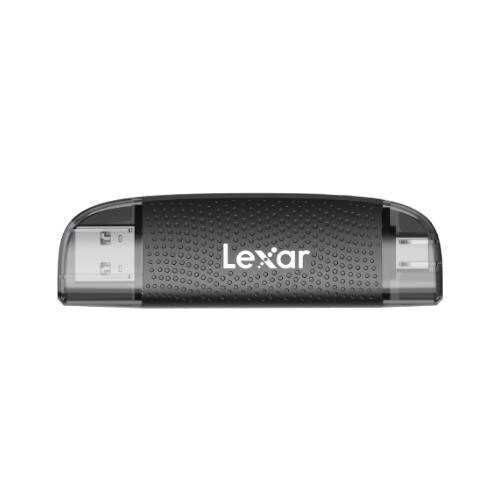 Lexar Dual Slot USB-A/C microSD Card USB 3.2 Gen 1 + pendrive 64GB.