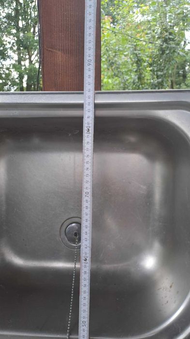 Zlew jednokomorowy używany