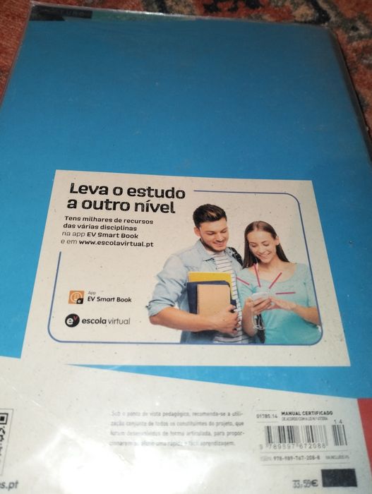 Manual de Português + caderno de atividades do 12° ano