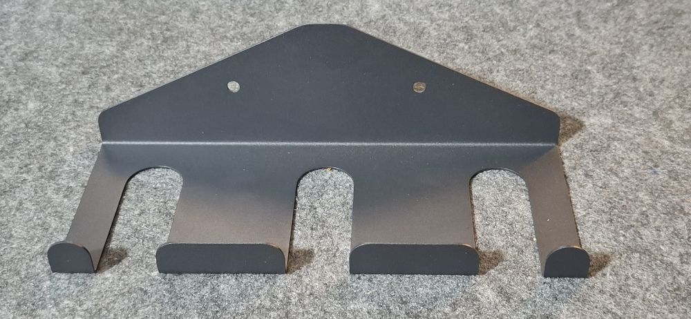 Suporte parede para 3 barras. Musculação - Novo