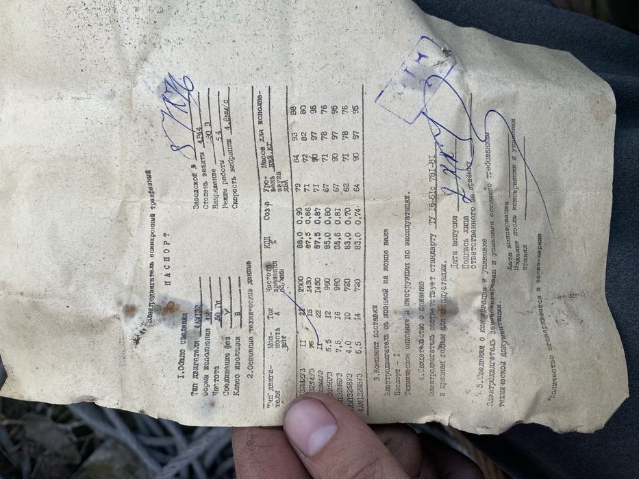 Електродвигуни 7.5 кв 1440 об