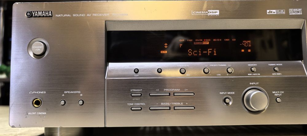 Ресивер Yamaha RX-V459/Optical/4Ω/  пульт