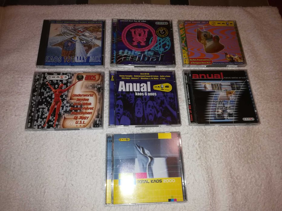 Kaos - The Best of Portuguese Dance Music (Club Music) CDs
