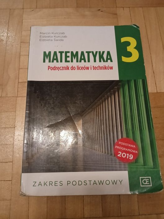 Podręcznik i zbiór zadań- matematyka 3